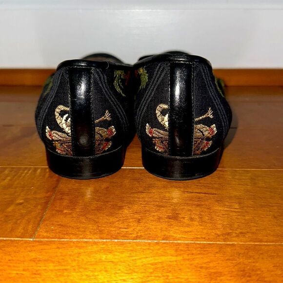 Zalo Elephant Needlepoint Loafers Sz 8 - Picture 5 of 8